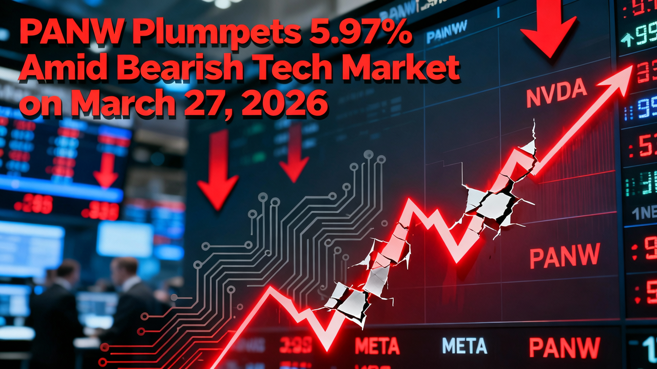 PANW Plummets 5.97% Amid Bearish Tech Market on March 27, 2026