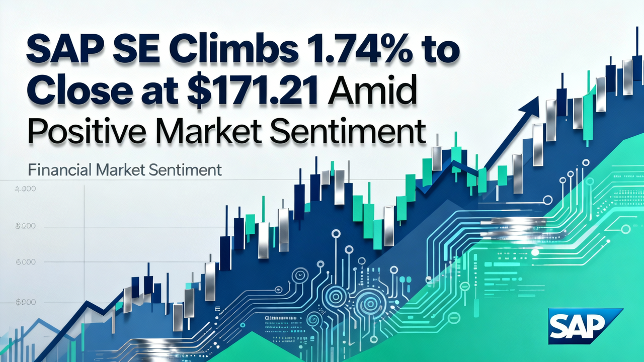 SAP SE Climbs 1.74% to Close at $171.21 Amid Positive Market Sentiment