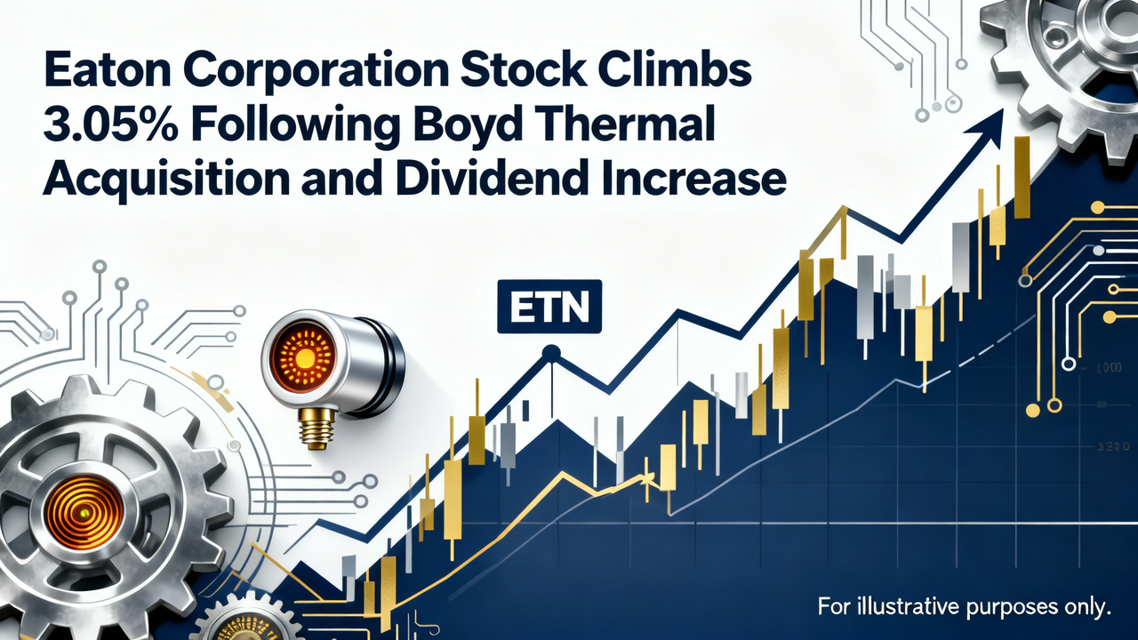 Eaton Corporation Stock Climbs 3.05% Following Boyd Thermal Acquisition and Dividend Increase