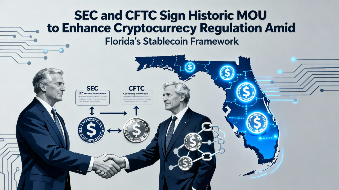 SEC and CFTC Sign Historic MOU to Enhance Cryptocurrency Regulation Amid Florida's Stablecoin Framework