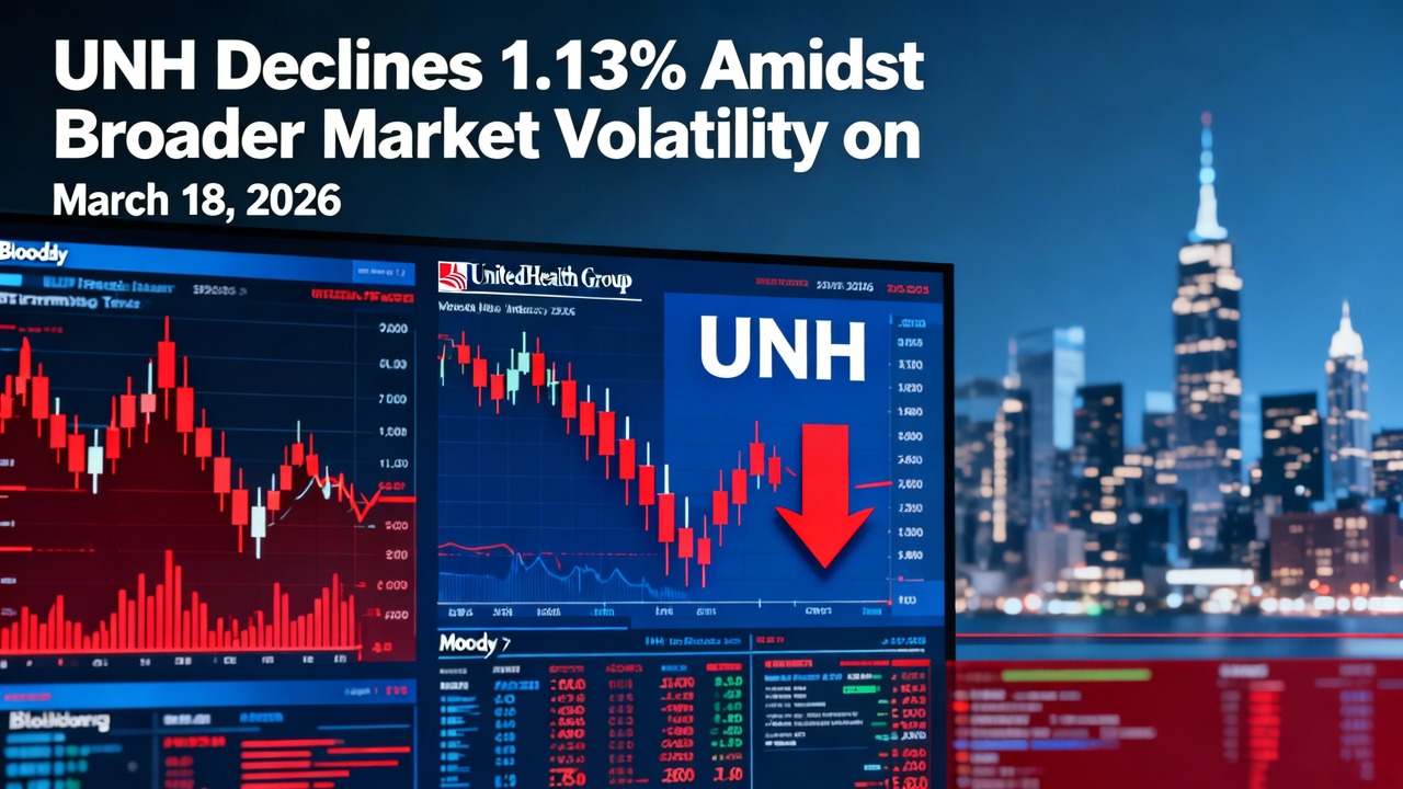 UNH Declines 1.13% Amidst Broader Market Volatility on March 18, 2026