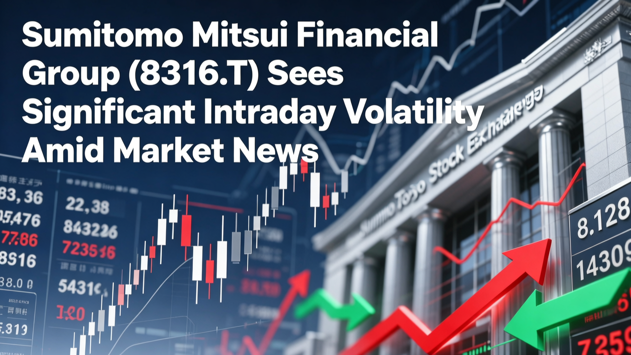 Sumitomo Mitsui Financial Group (8316.T) Sees Significant Intraday Volatility Amid Market News