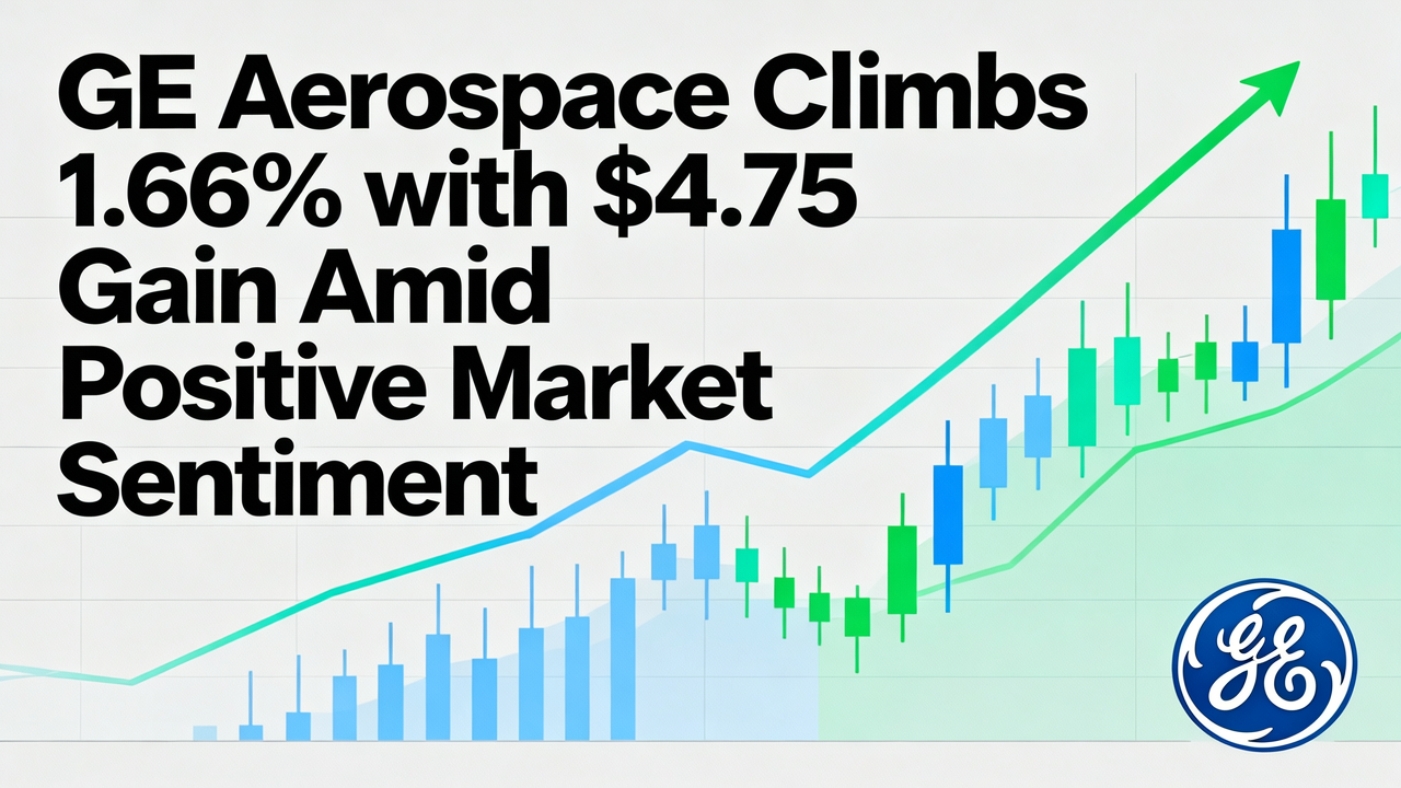GE Aerospace Climbs 1.66% with $4.75 Gain Amid Positive Market Sentiment