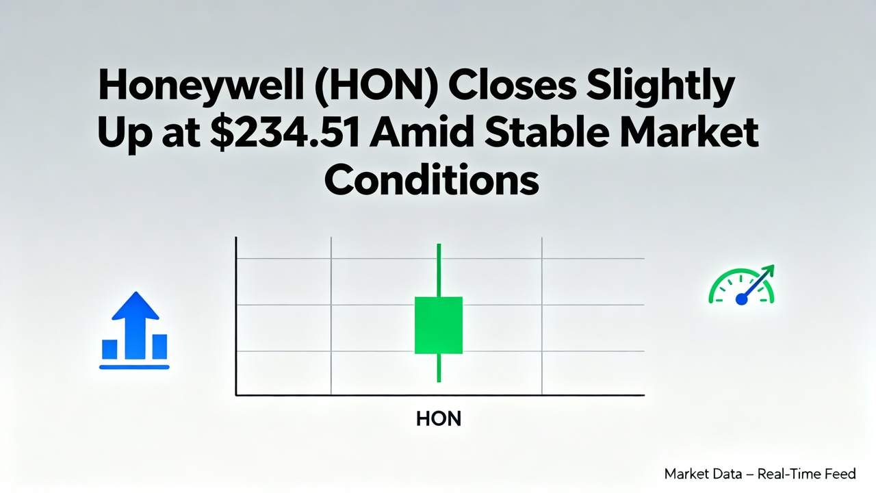 Honeywell (HON) Closes Slightly Up at $234.51 Amid Stable Market Conditions
