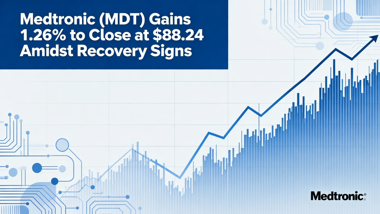 Medtronic (MDT) Gains 1.26% to Close at $88.24 Amidst Recovery Signs
