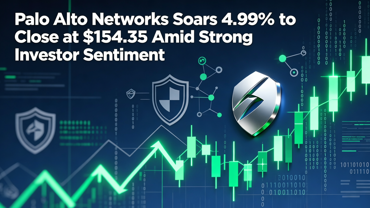 Palo Alto Networks Soars 4.99% to Close at $154.35 Amid Strong Investor Sentiment
