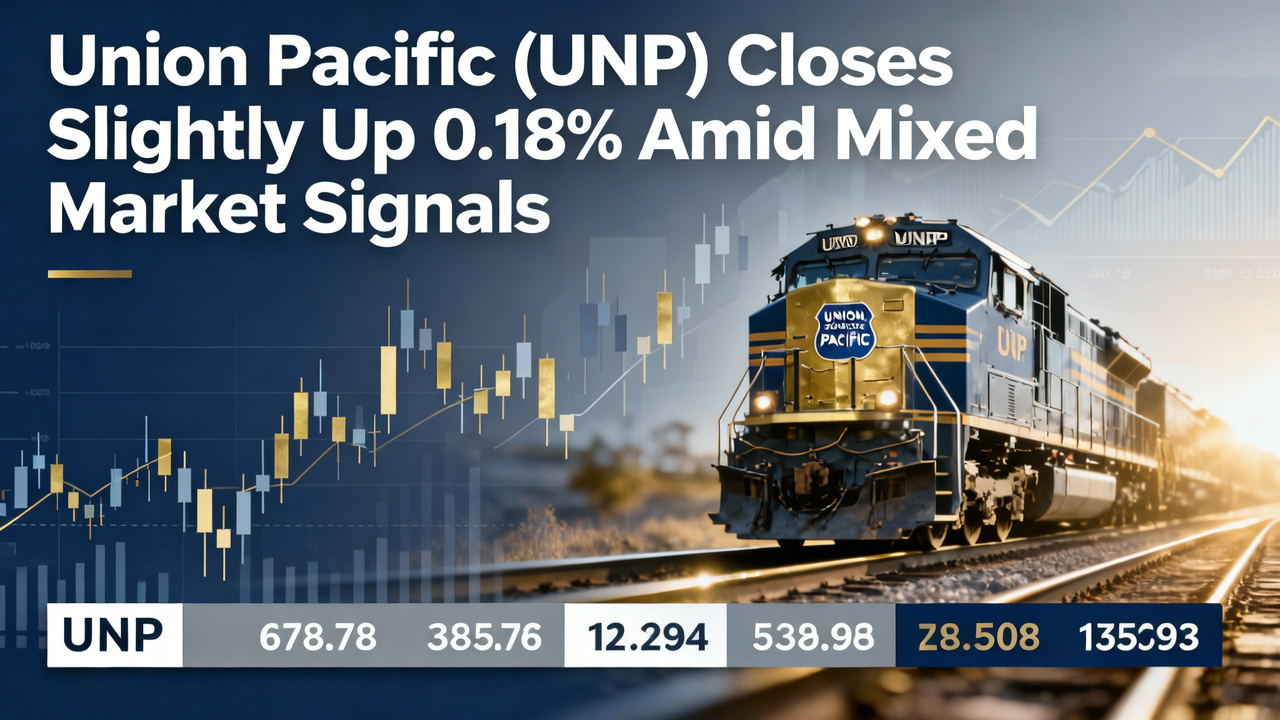 Union Pacific (UNP) Closes Slightly Up 0.18% Amid Mixed Market Signals