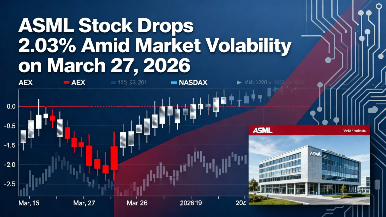 ASML Stock Drops 2.03% Amid Market Volatility on March 27, 2026