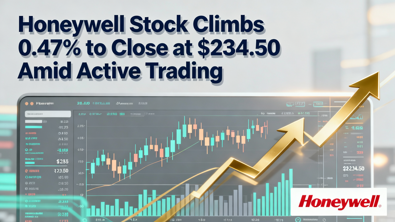 Honeywell Stock Climbs 0.47% to Close at $234.50 Amid Active Trading