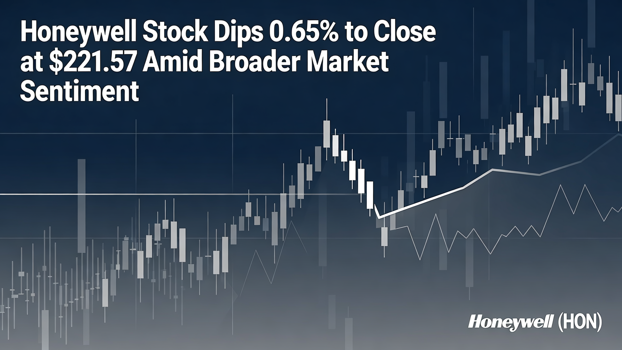 Honeywell Stock Dips 0.65% to Close at $221.57 Amid Broader Market Sentiment