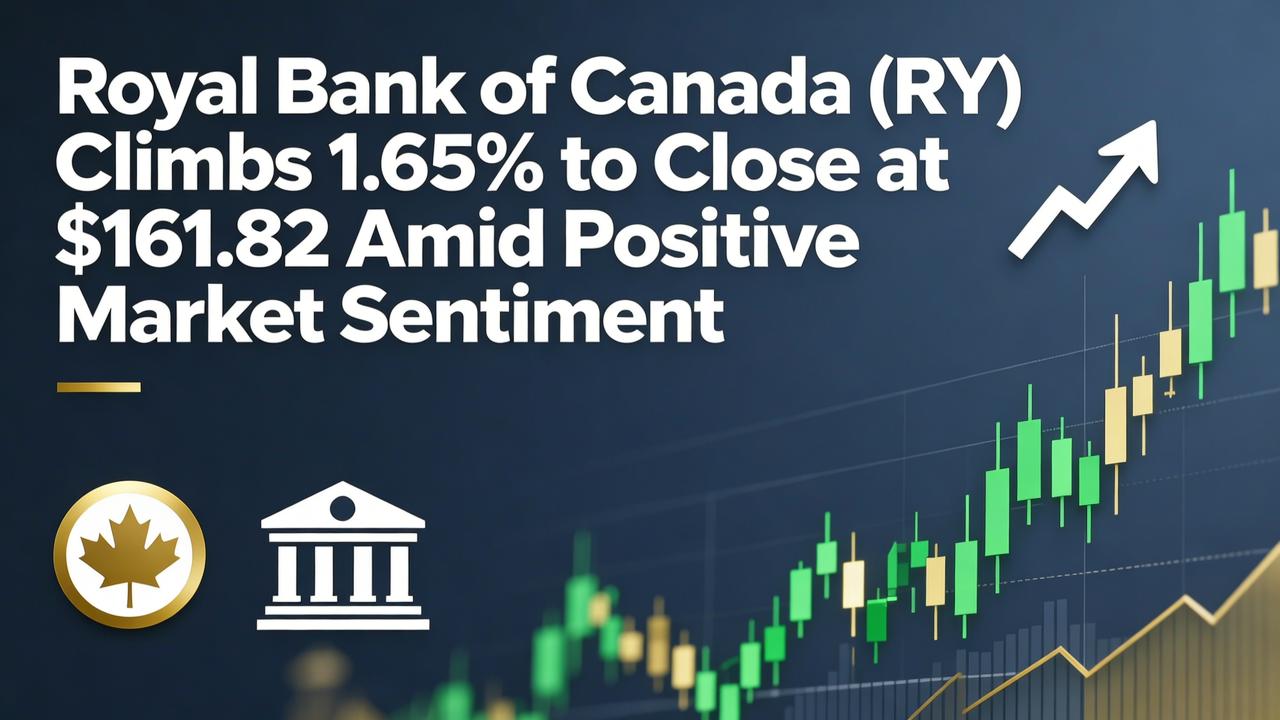 Royal Bank of Canada (RY) Climbs 1.65% to Close at $161.82 Amid Positive Market Sentiment
