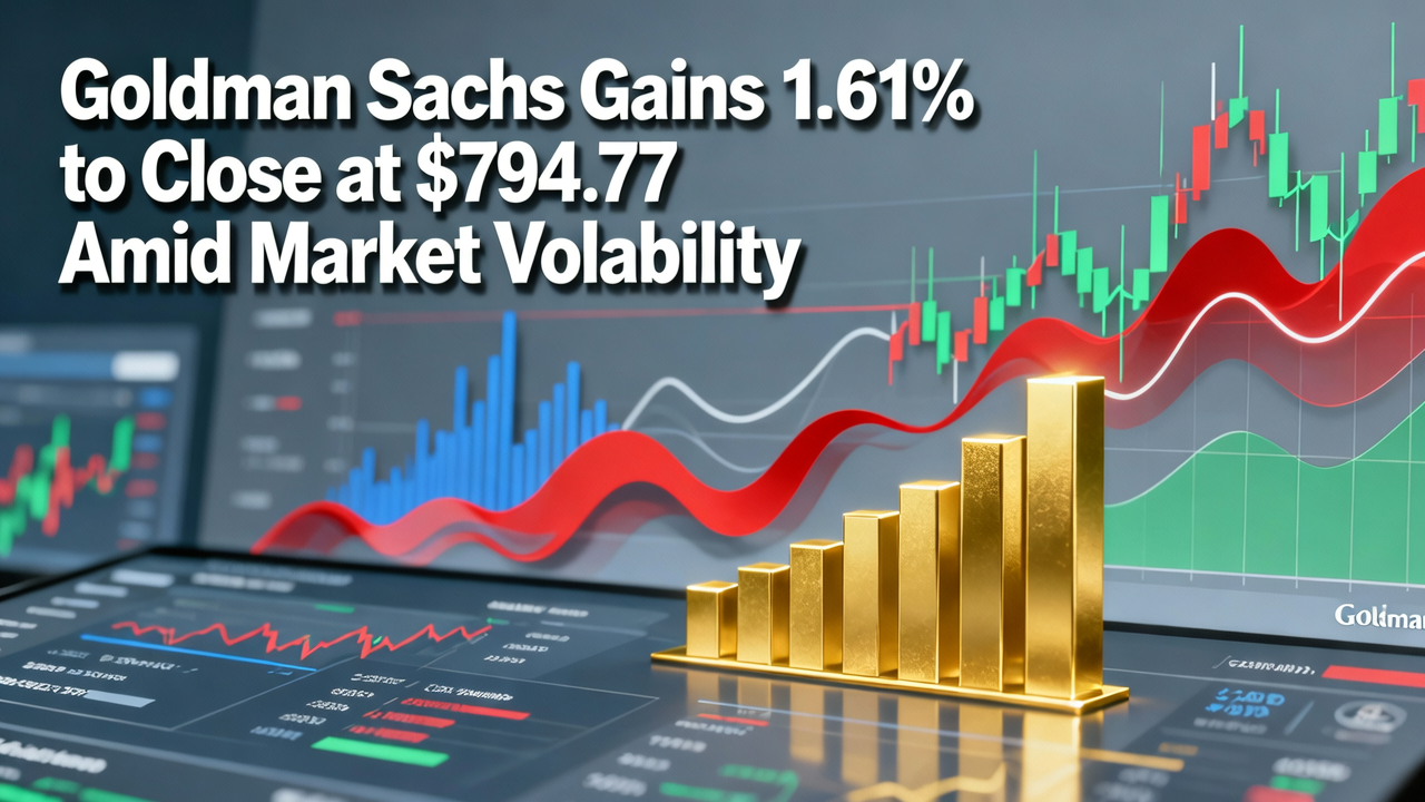 Goldman Sachs Gains 1.61% to Close at $794.77 Amid Market Volatility