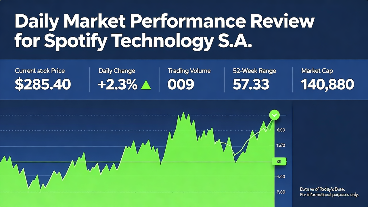 Daily Market Performance Review for Spotify Technology S.A.