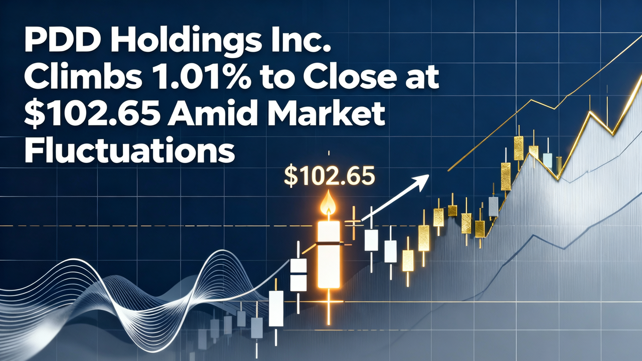 PDD Holdings Inc. Climbs 1.01% to Close at $102.65 Amid Market Fluctuations