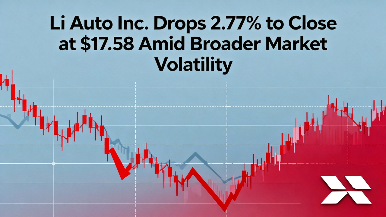 Li Auto Inc. Drops 2.77% to Close at $17.58 Amid Broader Market Volatility