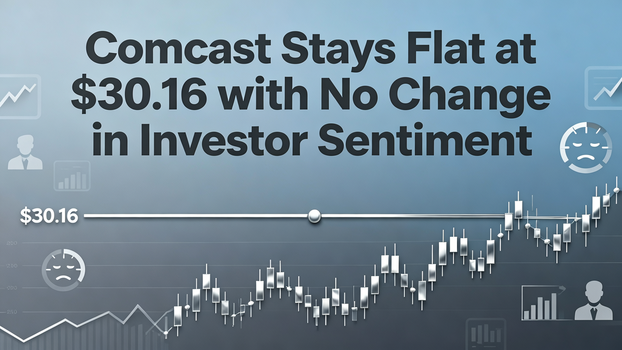 Comcast Stays Flat at $30.16 with No Change in Investor Sentiment