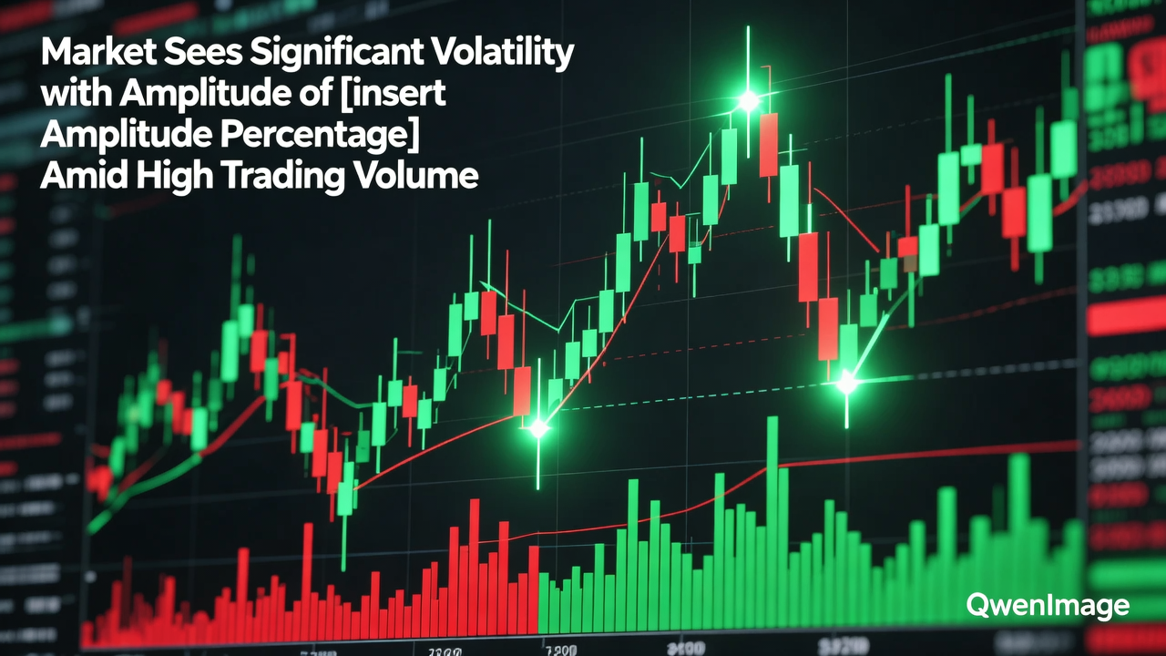 Market Sees Significant Volatility with Amplitude of [insert amplitude percentage] Amid High Trading Volume