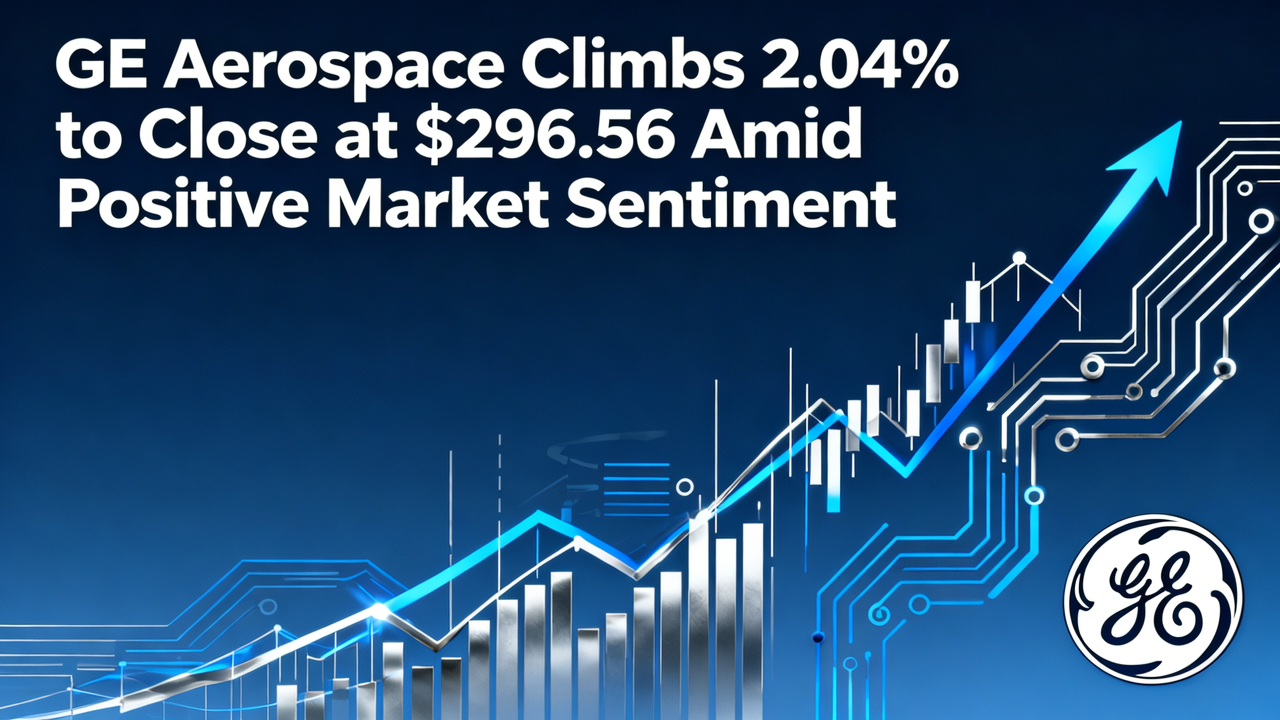 GE Aerospace Climbs 2.04% to Close at $296.56 Amid Positive Market Sentiment