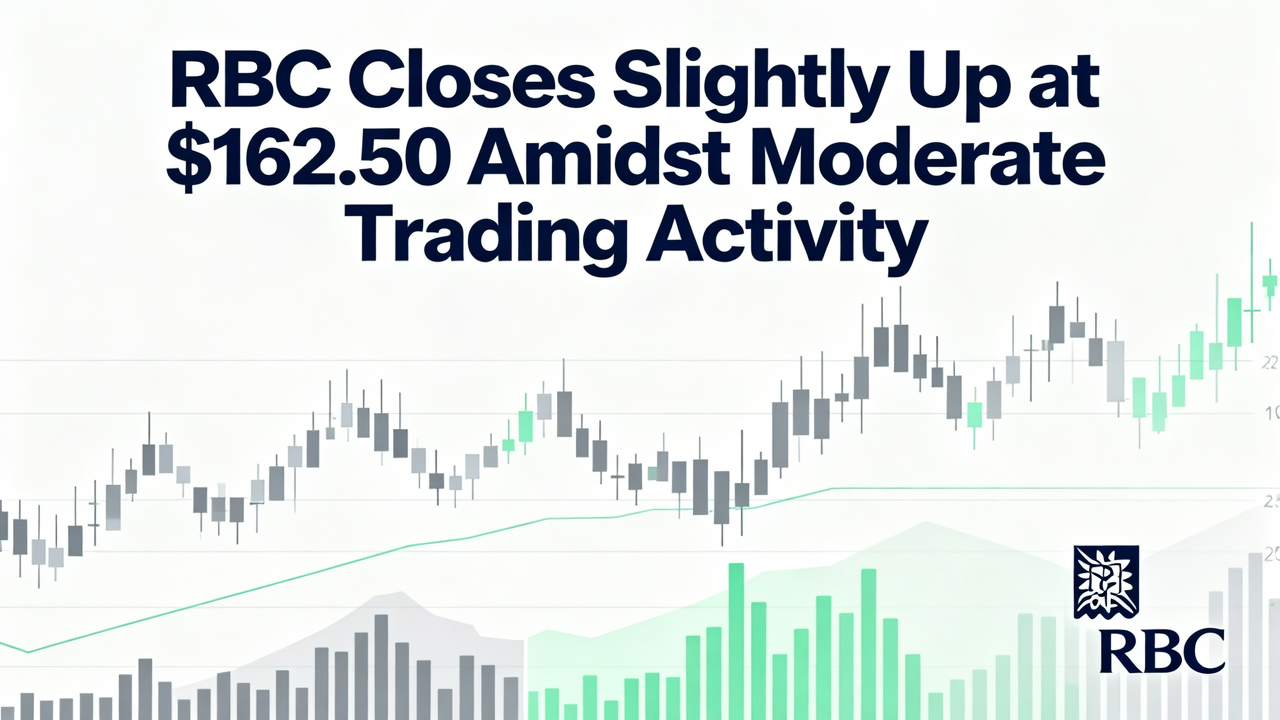 RBC Closes Slightly Up at $162.50 Amidst Moderate Trading Activity