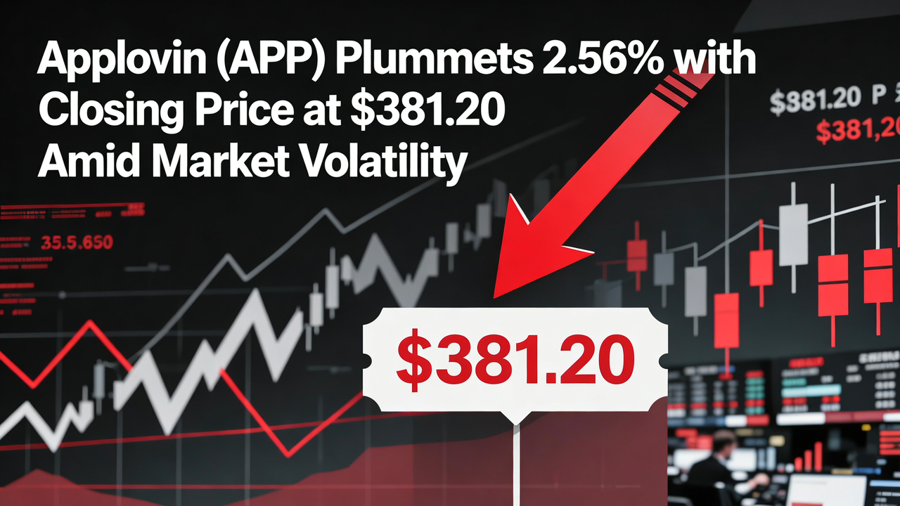 Applovin (APP) Plummets 2.56% with Closing Price at $381.20 Amid Market Volatility