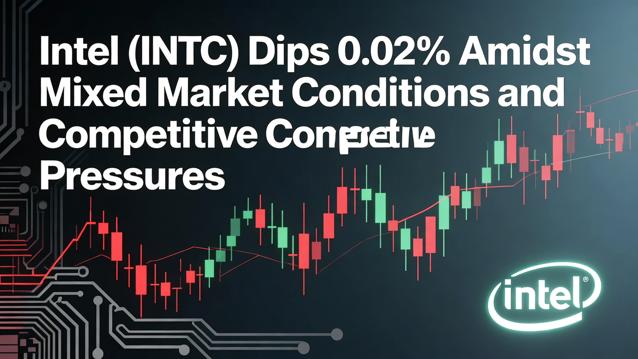 Intel (INTC) Dips 0.02% Amidst Mixed Market Conditions and Competitive Pressures