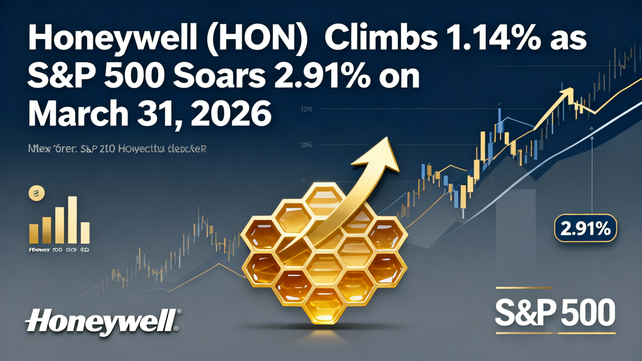 Honeywell (HON) Climbs 1.14% as S&P 500 Soars 2.91% on March 31, 2026