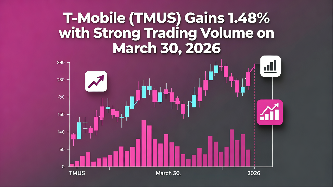 T-Mobile (TMUS) Gains 1.48% with Strong Trading Volume on March 30, 2026