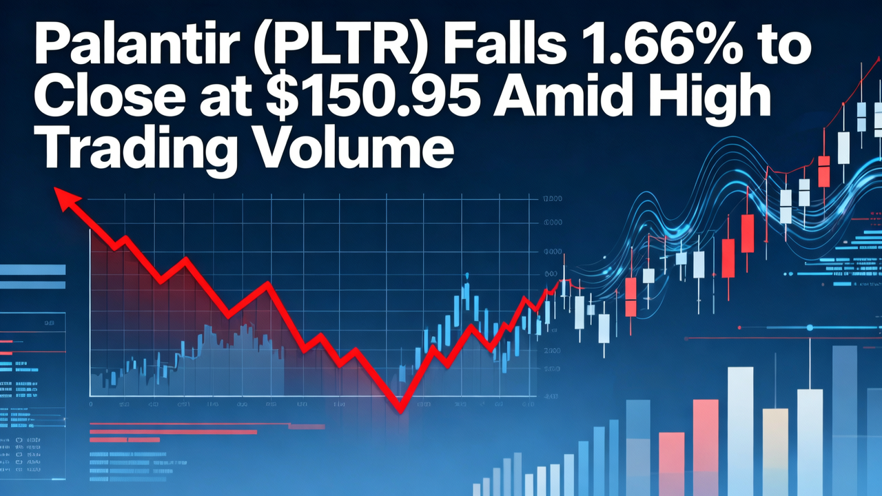 Palantir (PLTR) Falls 1.66% to Close at $150.95 Amid High Trading Volume