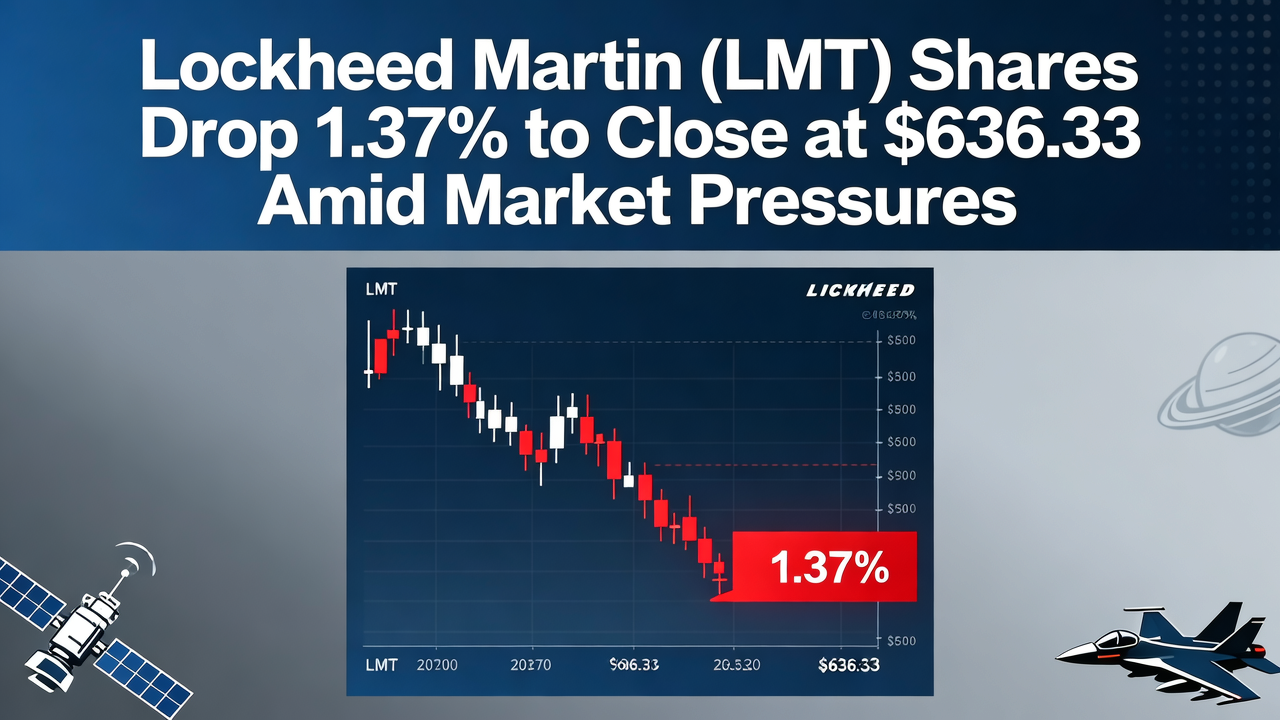 Lockheed Martin (LMT) Shares Drop 1.37% to Close at $636.33 Amid Market Pressures