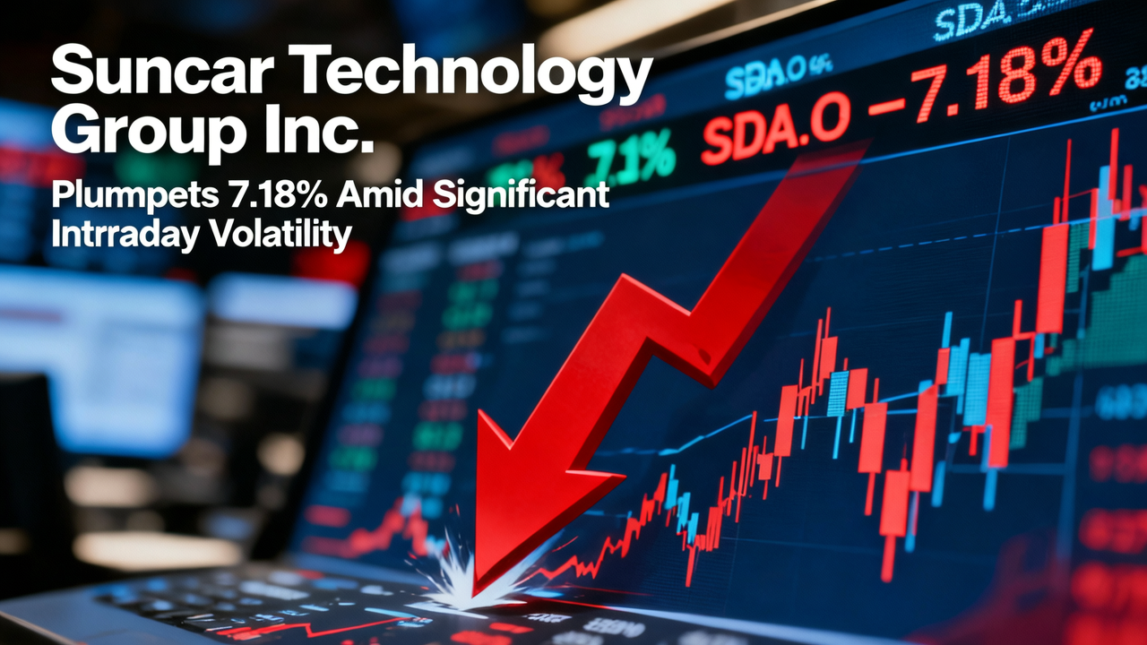 Suncar Technology Group Inc. (SDA.O) Plummets 7.18% Amid Significant Intraday Volatility