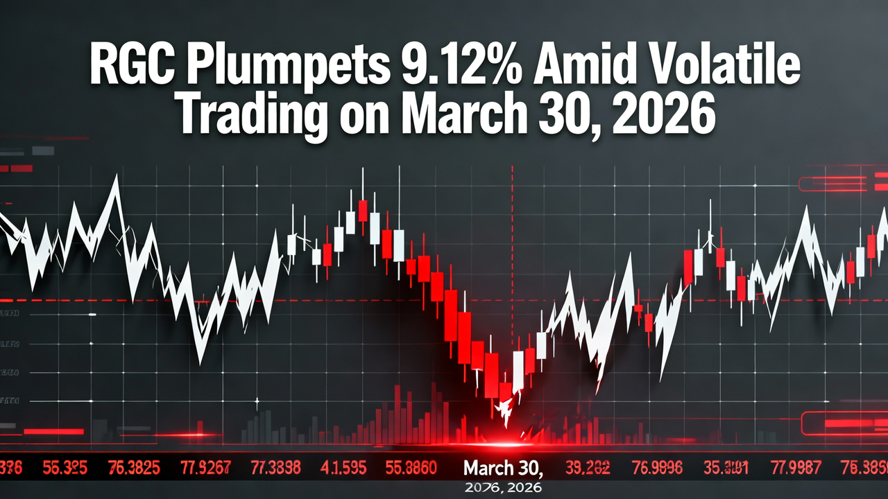 RGC Plummets 9.12% Amid Volatile Trading on March 30, 2026
