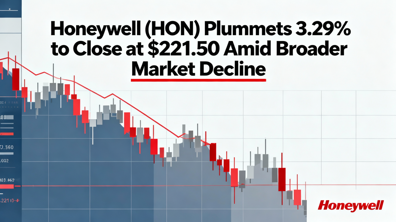Honeywell (HON) Plummets 3.29% to Close at $221.50 Amid Broader Market Decline