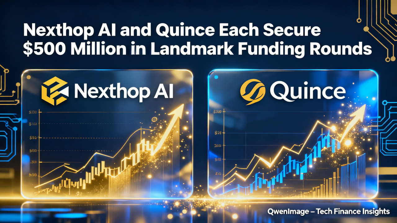 Nexthop AI and Quince Each Secure $500 Million in Landmark Funding Rounds