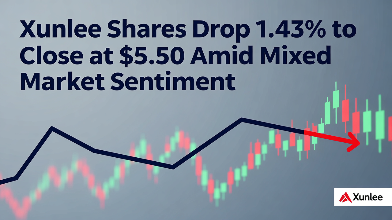 Xunlei Shares Drop 1.43% to Close at $5.50 Amid Mixed Market Sentiment