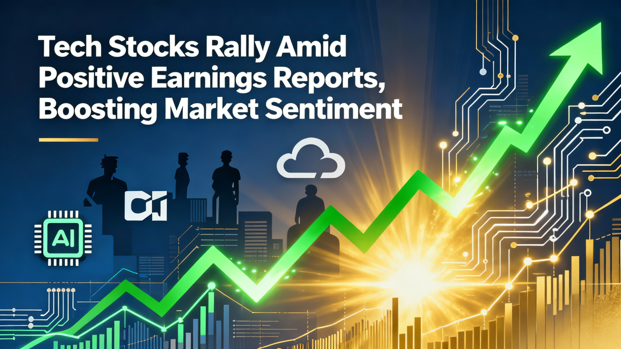Tech Stocks Rally Amid Positive Earnings Reports, Boosting Market Sentiment