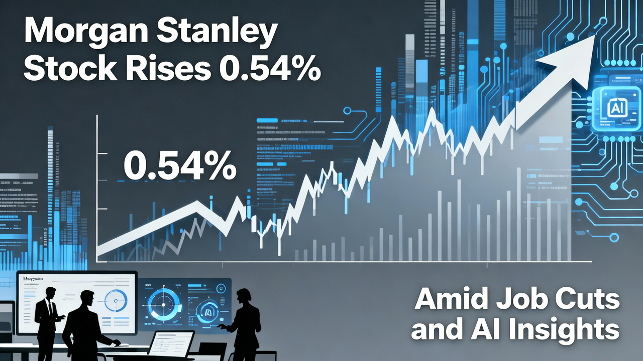 Morgan Stanley Stock Rises 0.54% Amid Job Cuts and AI Insights