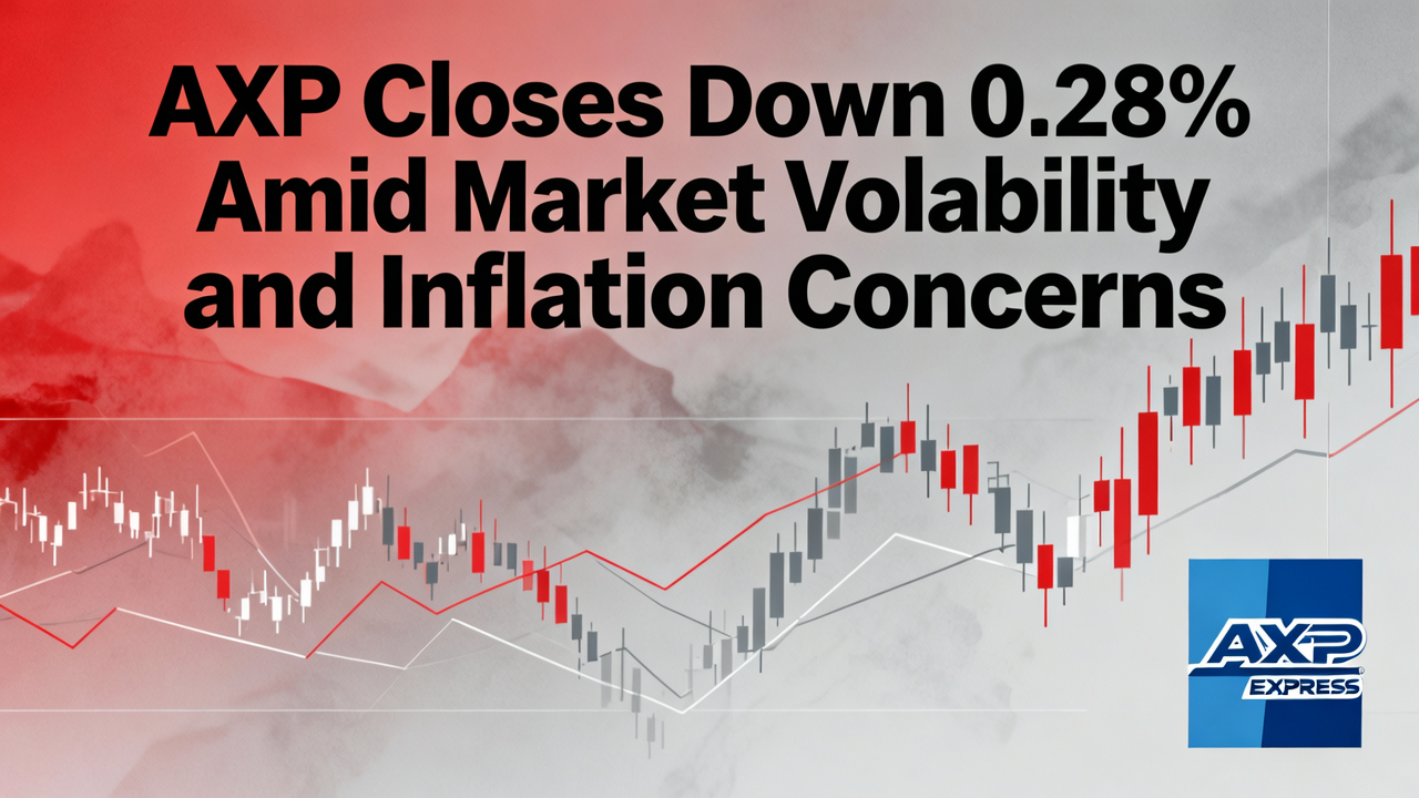 AXP Closes Down 0.28% Amid Market Volatility and Inflation Concerns