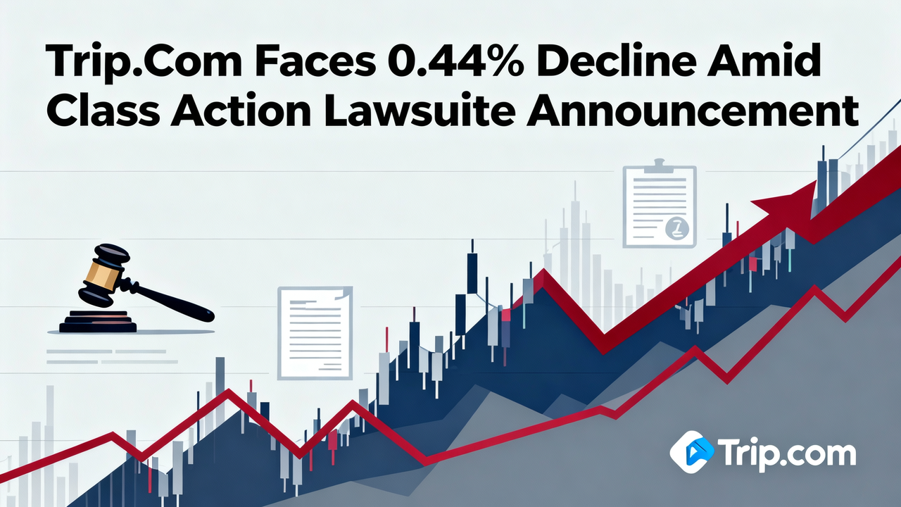 Trip.com Faces 0.44% Decline Amid Class Action Lawsuit Announcement