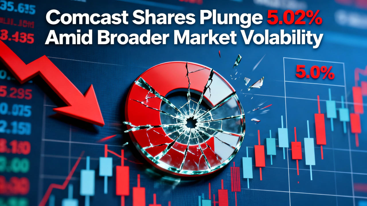 Comcast Shares Plunge 5.02% Amid Broader Market Volatility