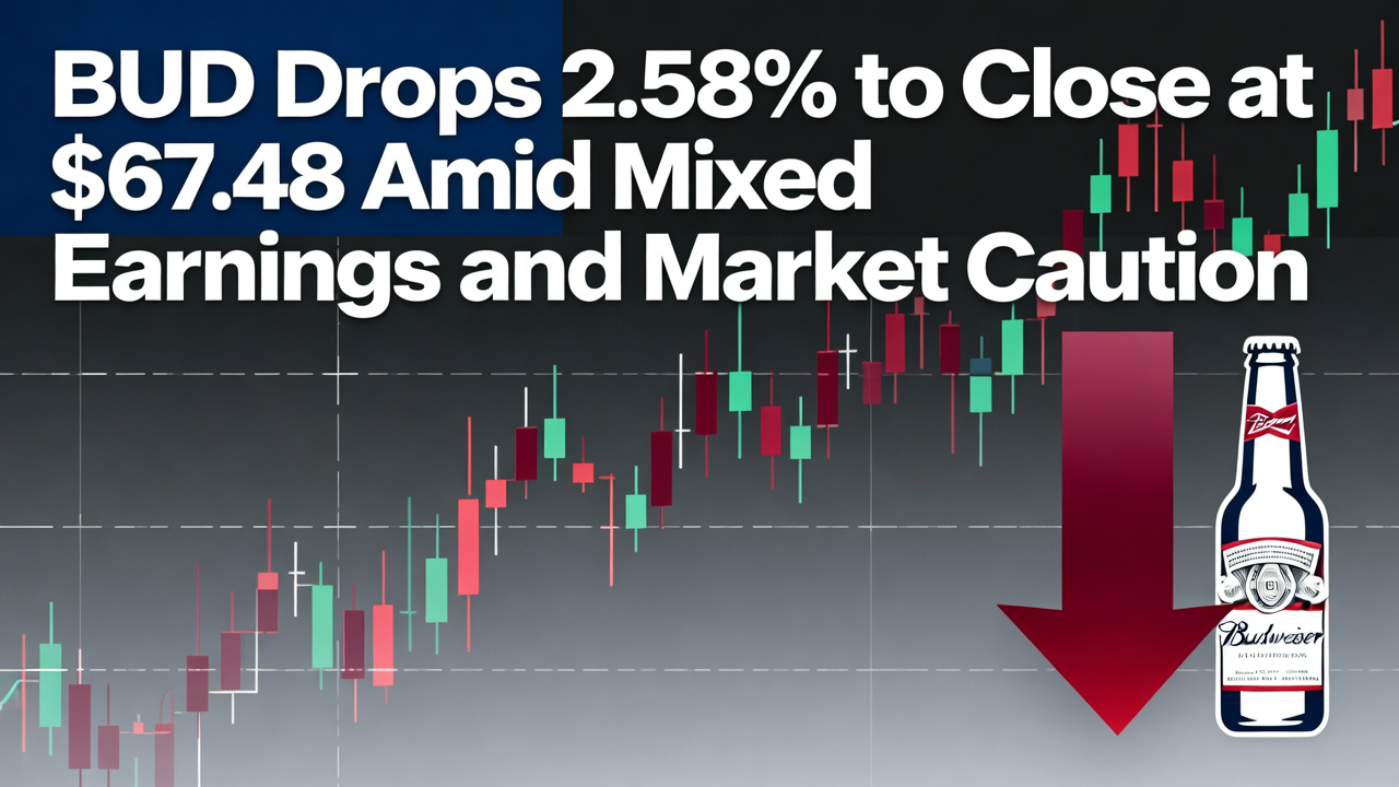 BUD Drops 2.58% to Close at $67.48 Amid Mixed Earnings and Market Caution