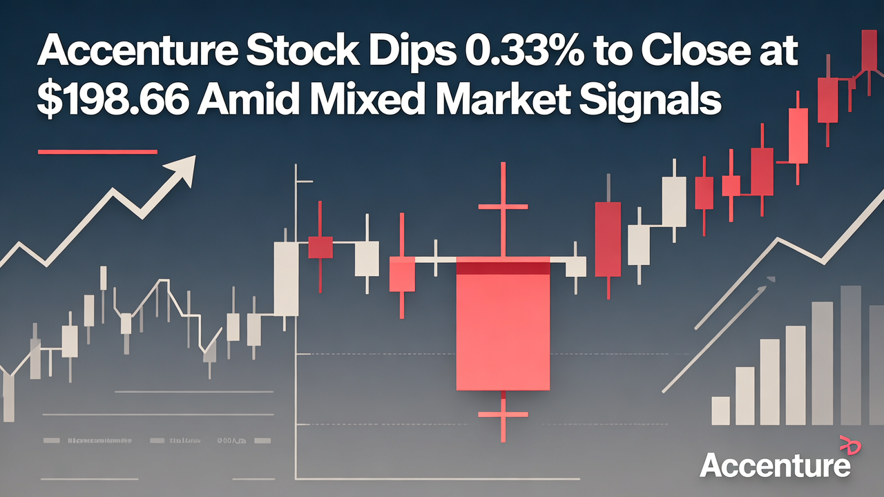 Accenture Stock Dips 0.33% to Close at $198.66 Amid Mixed Market Signals