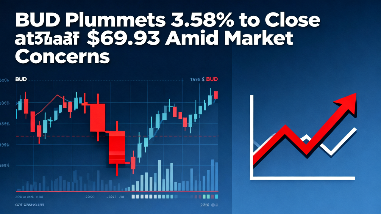 BUD Plummets 3.58% to Close at $69.93 Amid Market Concerns
