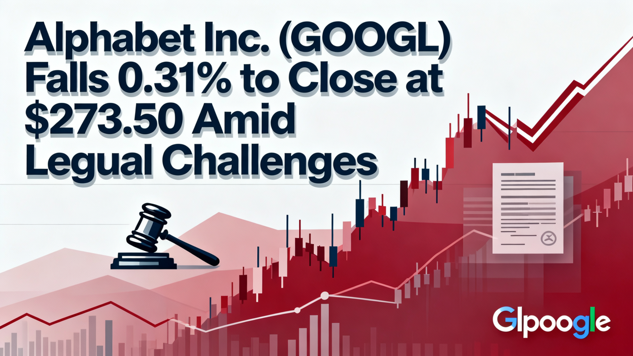 Alphabet Inc. (GOOGL) Falls 0.31% to Close at $273.50 Amid Legal Challenges