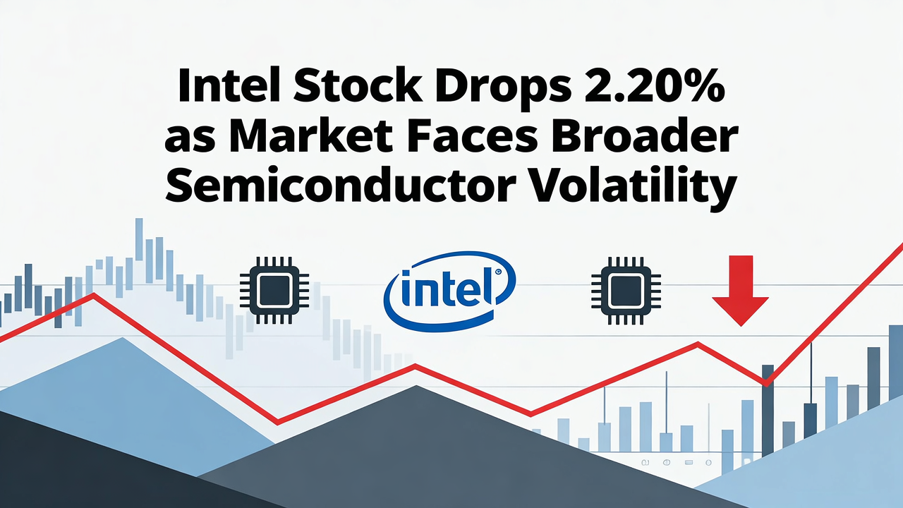 Intel Stock Drops 2.20% as Market Faces Broader Semiconductor Volatility