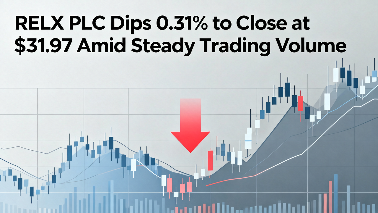 RELX PLC Dips 0.31% to Close at $31.97 Amid Steady Trading Volume