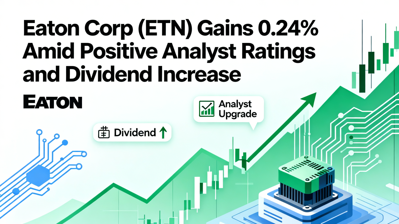 Eaton Corp (ETN) Gains 0.24% Amid Positive Analyst Ratings and Dividend Increase