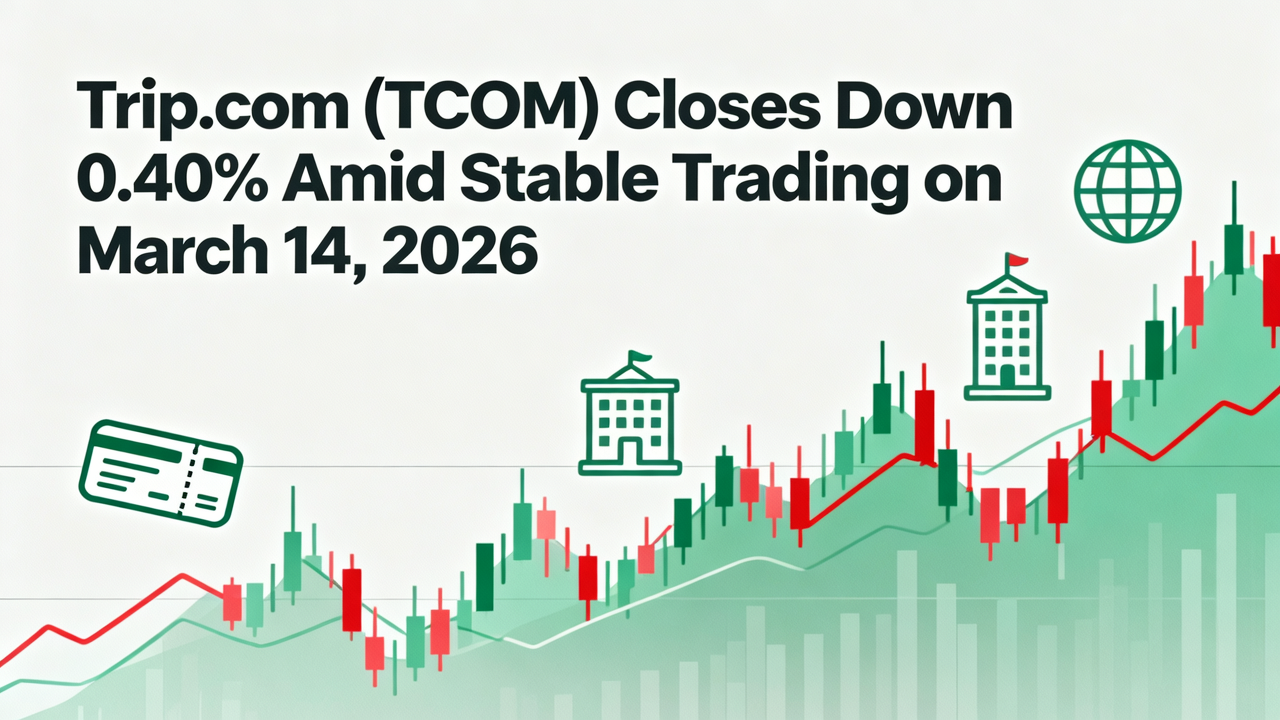 Trip.com (TCOM) Closes Down 0.40% Amid Stable Trading on March 14, 2026
