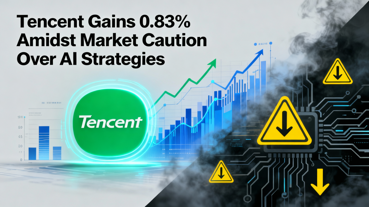 Tencent Gains 0.83% Amidst Market Caution Over AI Strategies