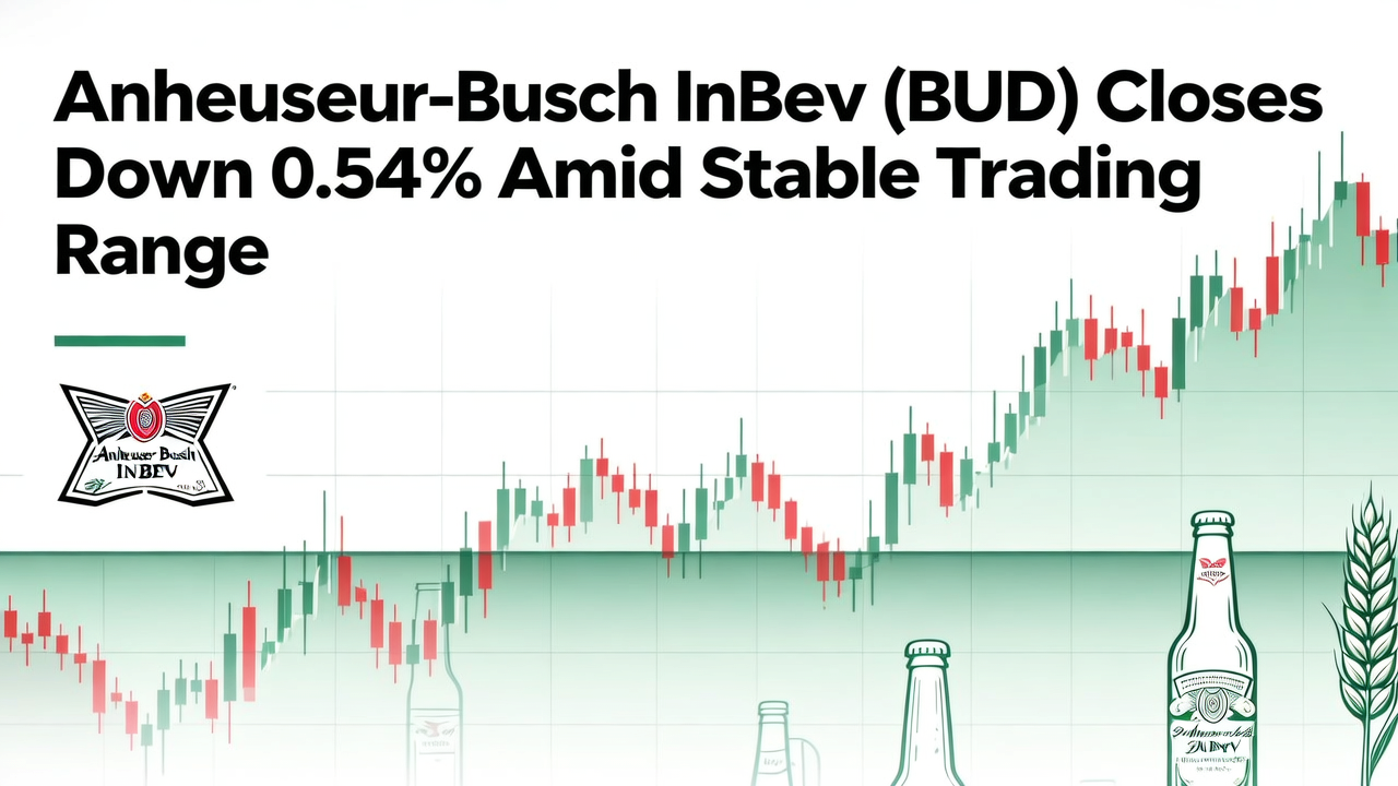 Anheuser-Busch InBev (BUD) Closes Down 0.54% Amid Stable Trading Range