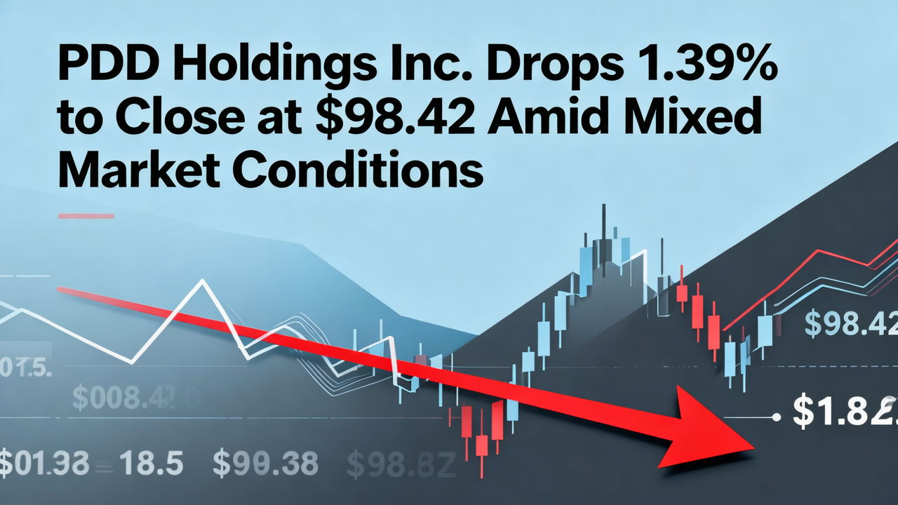PDD Holdings Inc. Drops 1.39% to Close at $98.42 Amid Mixed Market Conditions